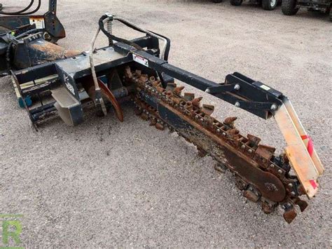 skid steer trencher 5ft|trencher attachments for skid steer.